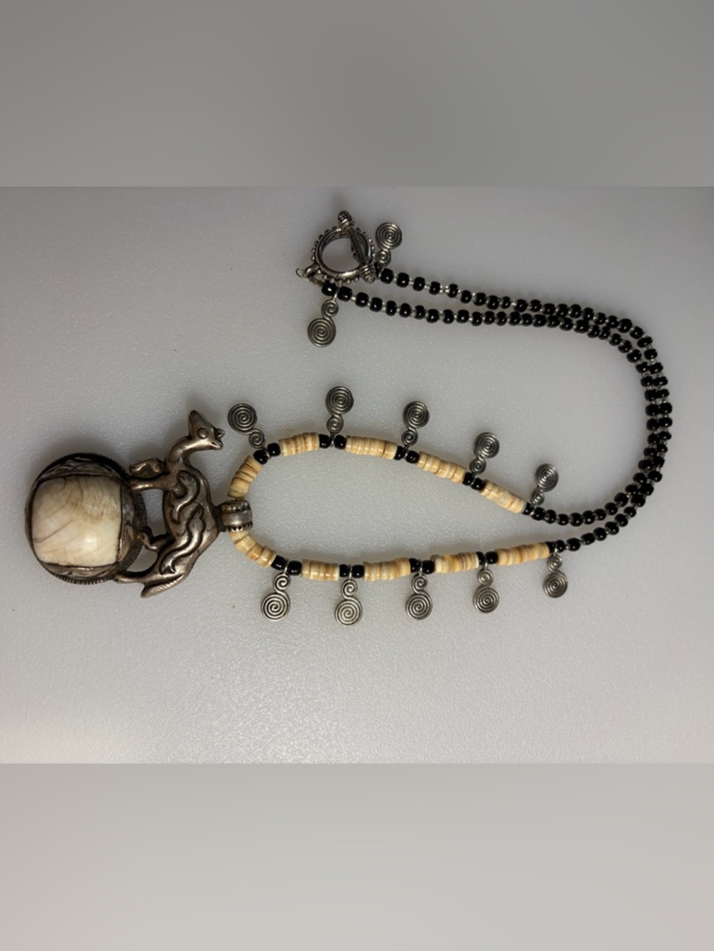 Vintage Camel Statement Necklace